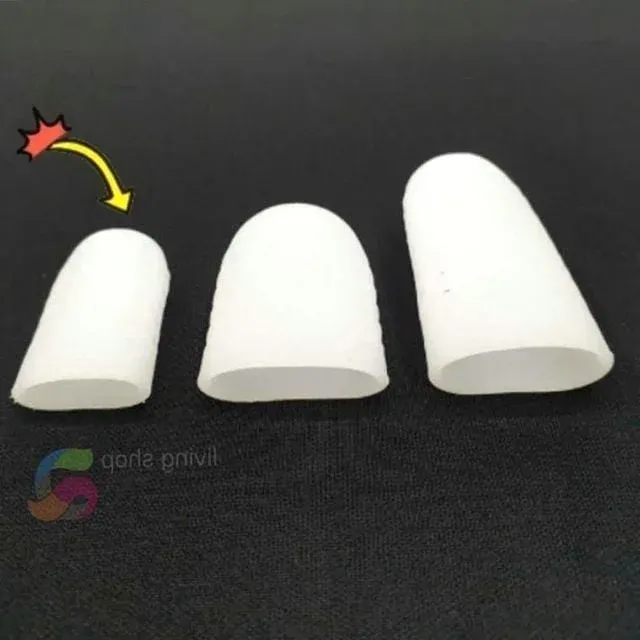 실리콘골무 발가락보호패드 발가락통증완화
