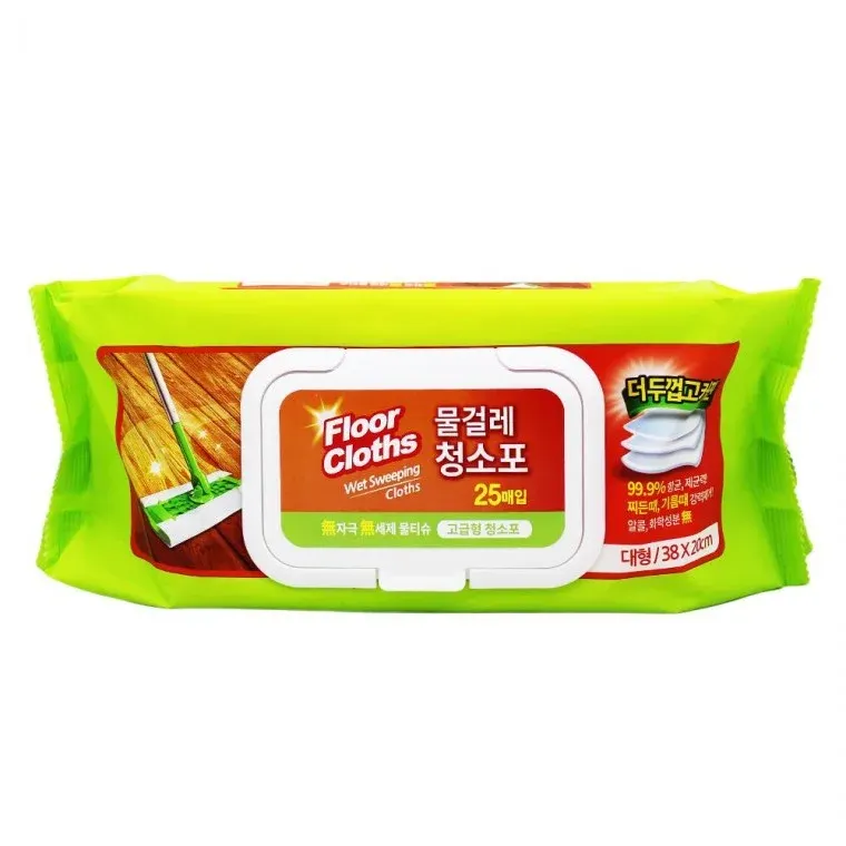 물걸레 청소포 고급형 리필대형38x20x25매