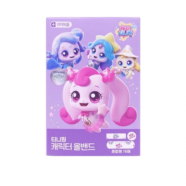 캐치티니핑 캐릭터 올밴드 16매입 (혼합형)