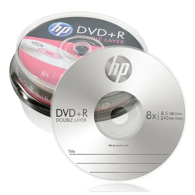 HP Media DVD R DL (10p 케익 케이스)