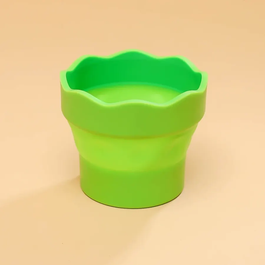 접이식 물통(지름9.5cm) 미술용물통