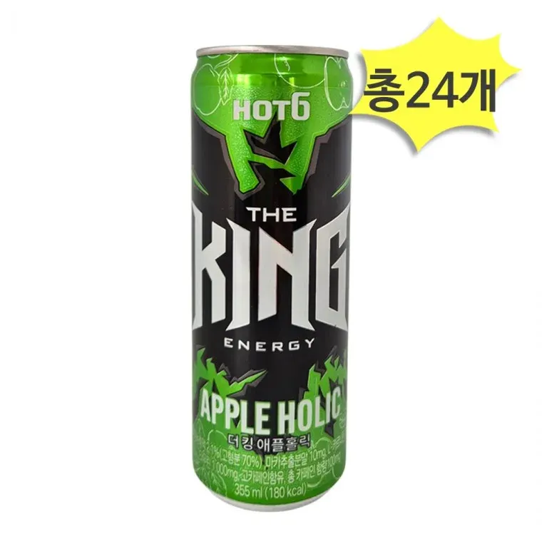 핫식스 더킹 애플홀릭 355ml x 24개