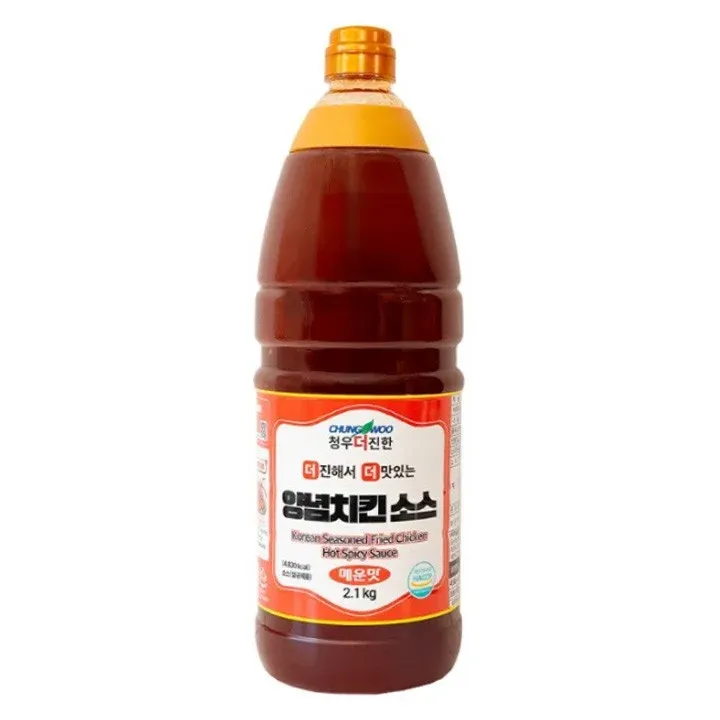 청우식품 양념치킨 매운맛소스 2.1kg