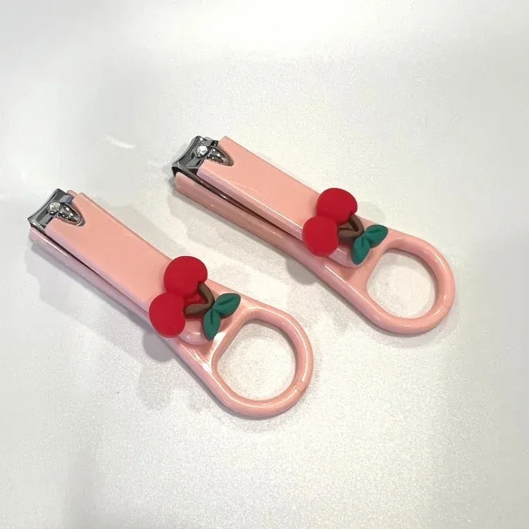 체리모양 휴대용 손톱깍이 네일 니퍼
