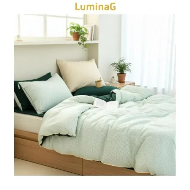 베개커버 2장 40x60 50x70 체크 양면 침실 침구용