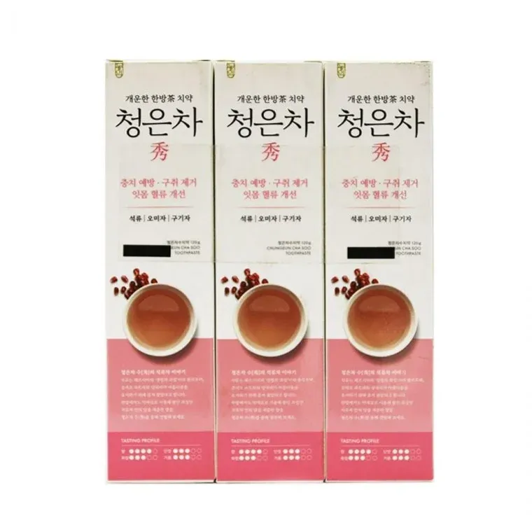 석류 오미자 구기자 향긋 개운한 한방 청은차 3개입 생활 용품 잡화 욕실 치약 잇몸