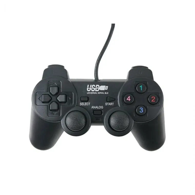 Coms 유선 컨트롤러 USB 조이패드 게임패드