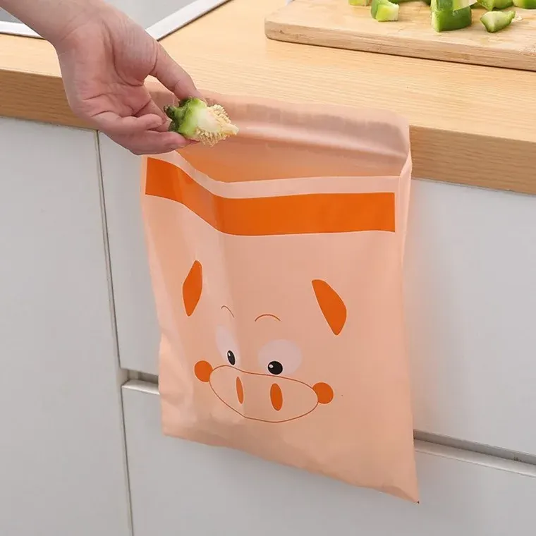 일회용 접착식 차량용쓰레기통 자동차 쓰레기봉투