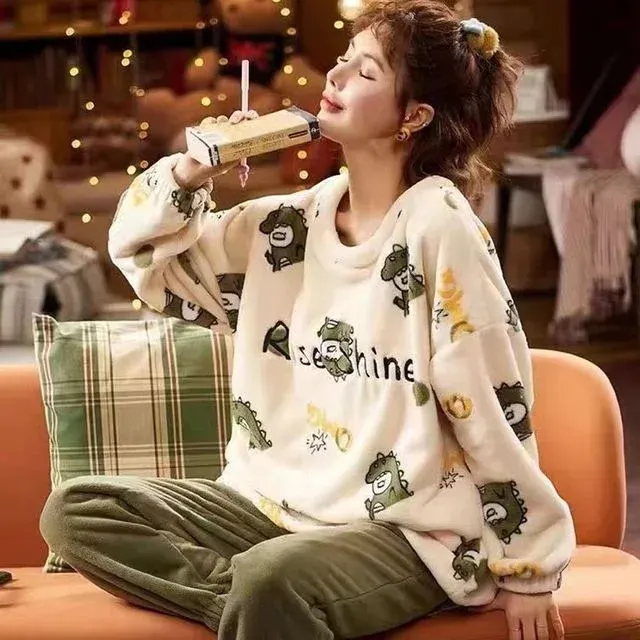 다이노 극세사 수면잠옷