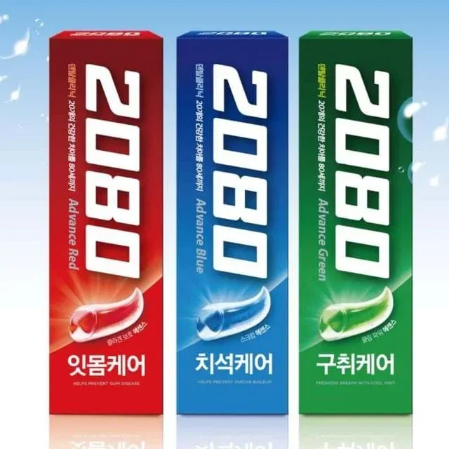 2080 치약 120g 치태제거치약 치석치약