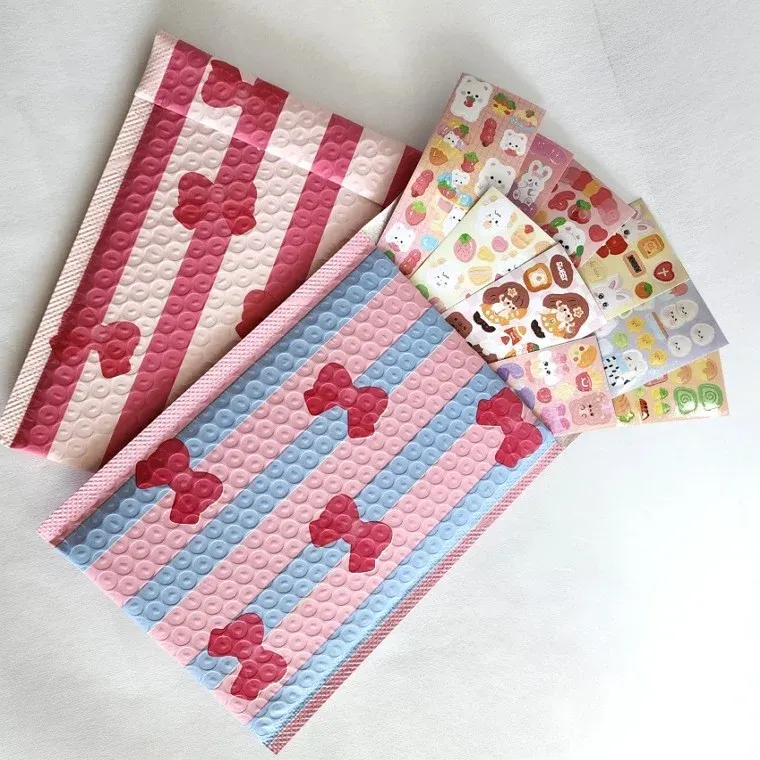 핑크리본 에어캡 포카포장 선물 포장용품