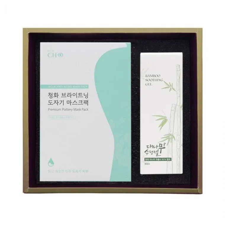 청화 마스크팩 수딩젤 세트