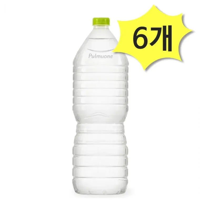 풀무원 무라벨 생수 2L X 6개 생수 물2리터