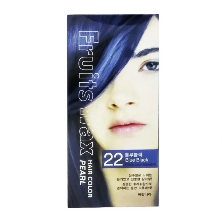 후루츠왁스 진주펄22호(블루블랙 )