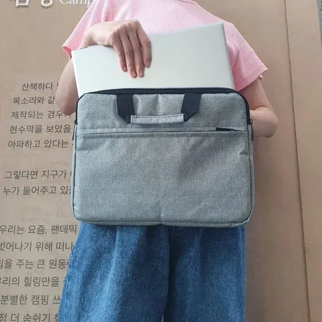 연그레이 13인치 베이직 파우치 가방 노트북