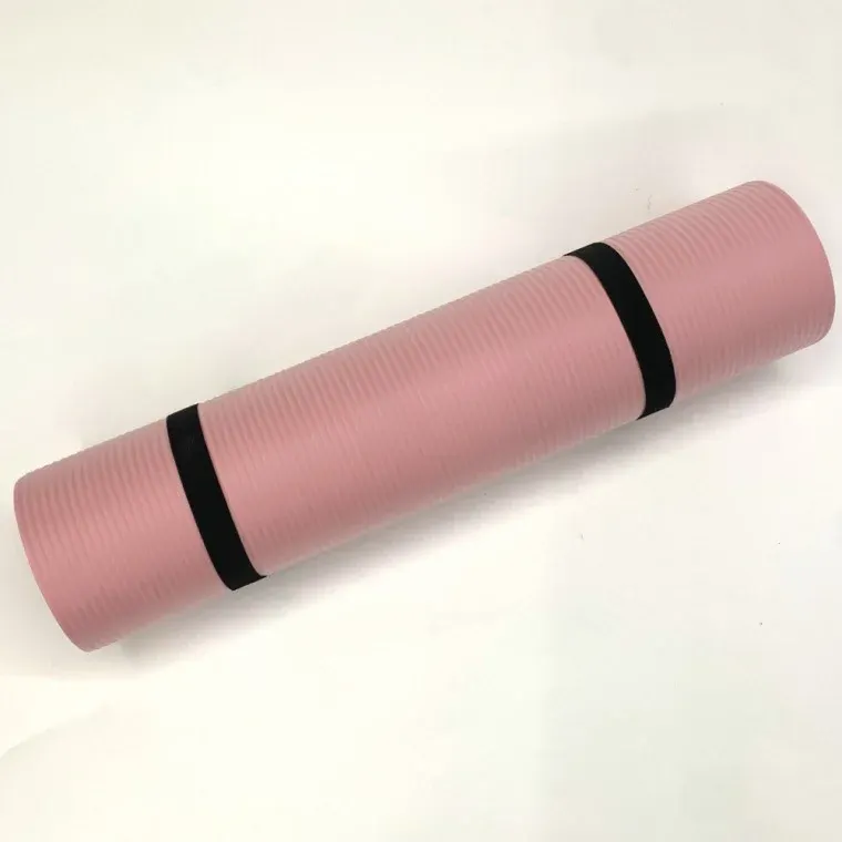 NBR 홈트 운동 요가매트 10mm 핑크