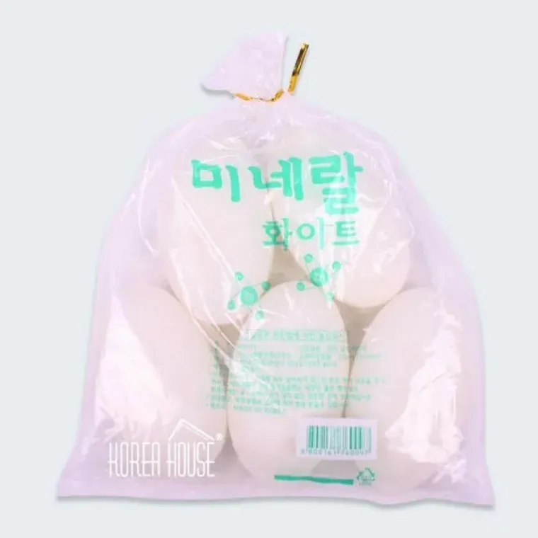 화이트비누 5입 수제비누 비누선물 비누재료