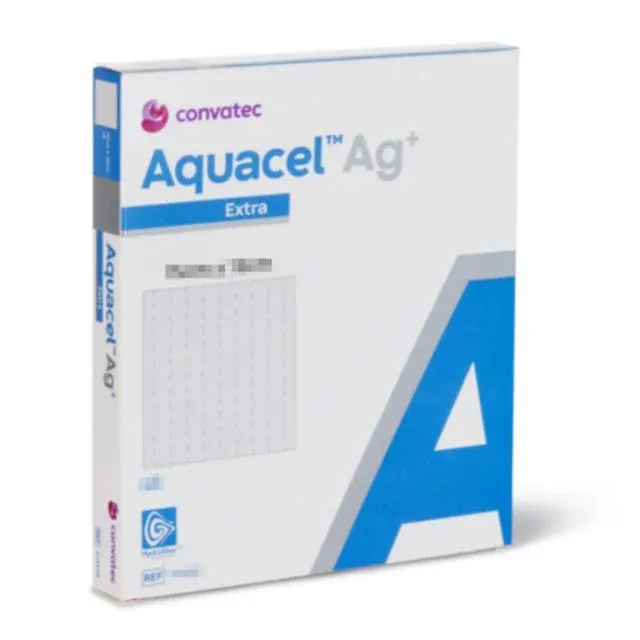Convatec 아쿠아셀 AG+ EXTRA 413567 10X10cm 5장 1팩