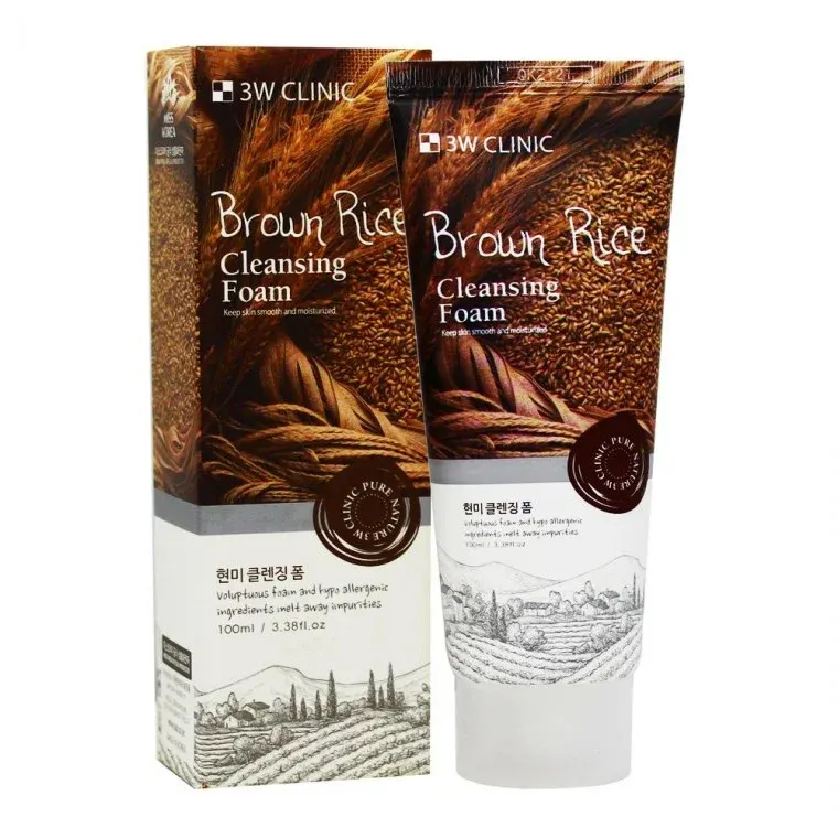 3W클리닉현미클렌징폼100ml