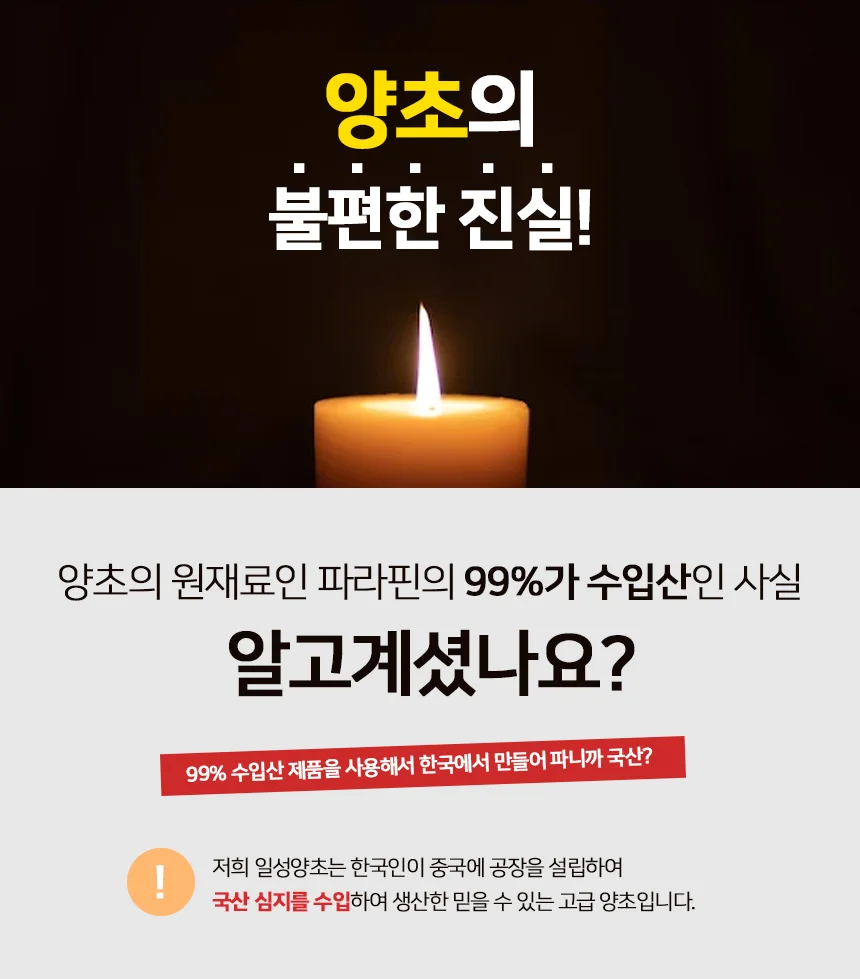 개업 돈타래 양초 대량 기도 불공 봉형 초 1BOX(40입) 상세1