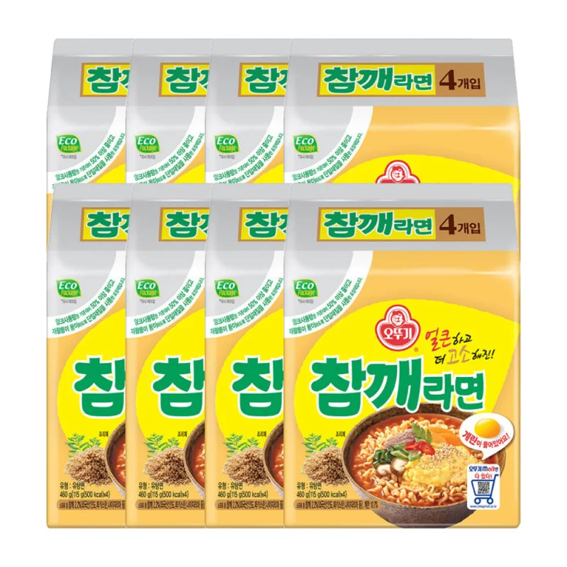 오뚜기 참깨라면 멀티팩(115g4개입) x 8팩(총32개입) 상세1