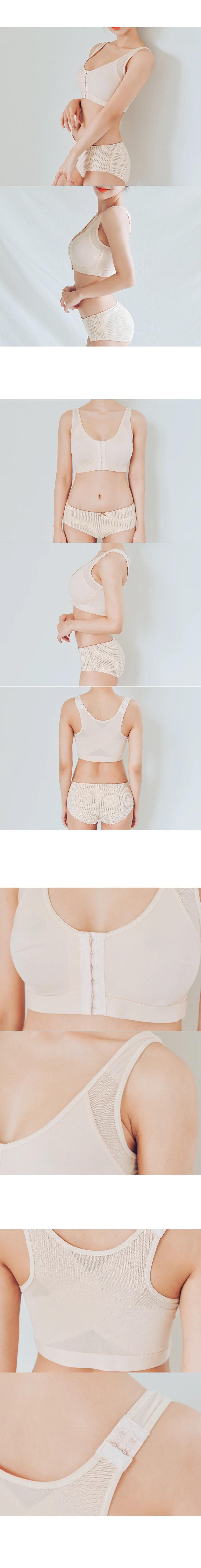 압박X브라 스타일 패션 언더웨어 여성 압박 브래지어 상세4