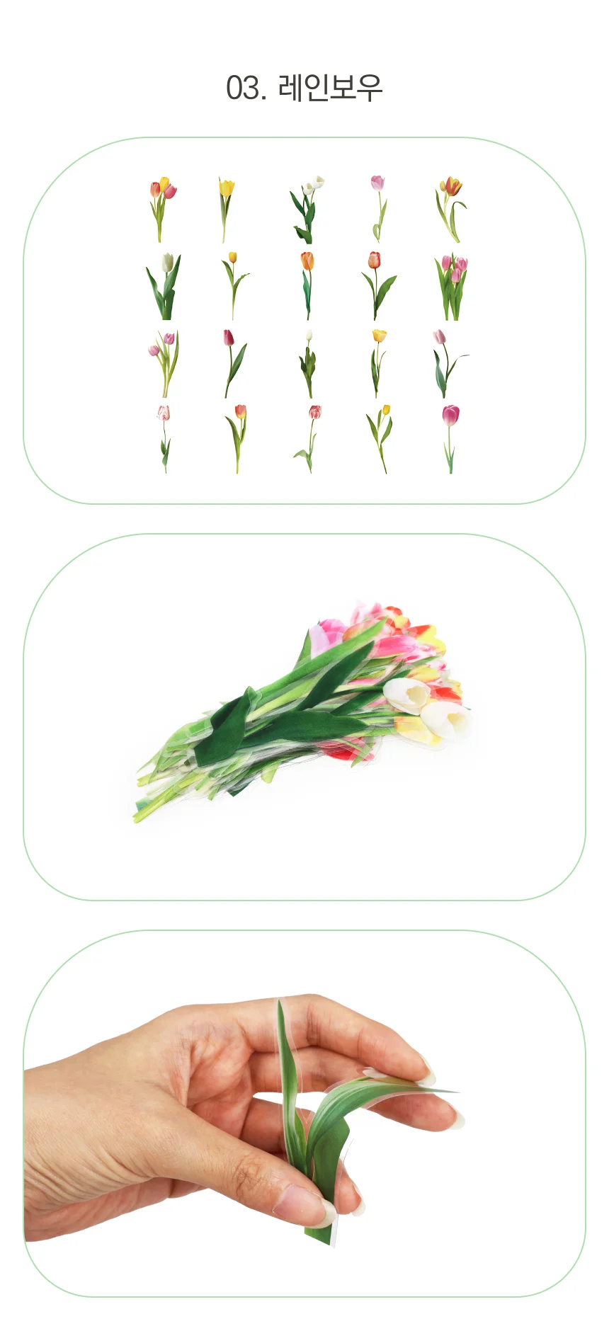꽃스티커 502084 상세4