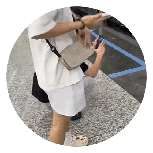 캠핑의자 지하철 휴대용 접이식 미니 간이 체어 가방 세트 상세1