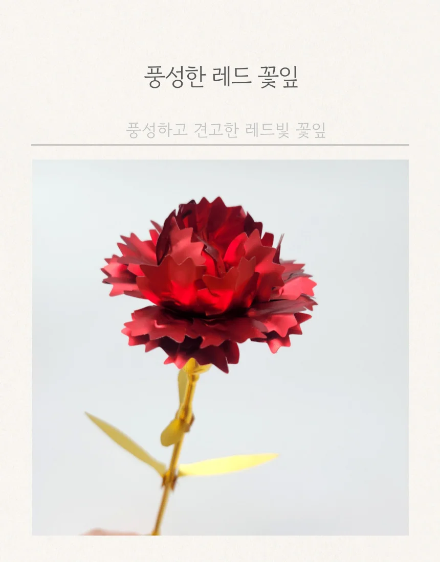 카네이션 조화 레드 어버이날 스승의날 행사 선물 상세4