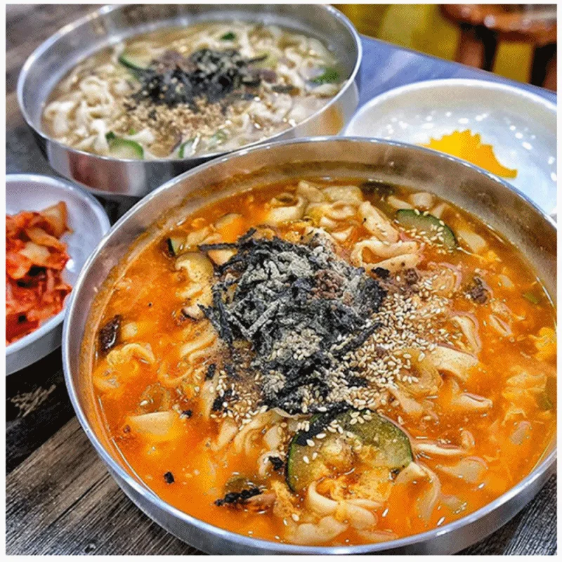 장 칼국수 강릉 2대 얼큰이 밀키트 2인분 상세1