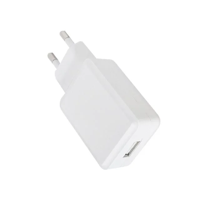 5V 2A 화이트 USB 충전기 1포트 10W 저전력 저발열 납작형 어댑터