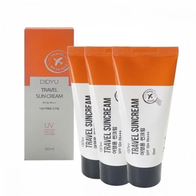 여행용 선크림 50ml x 3개 자외선차단 데일리