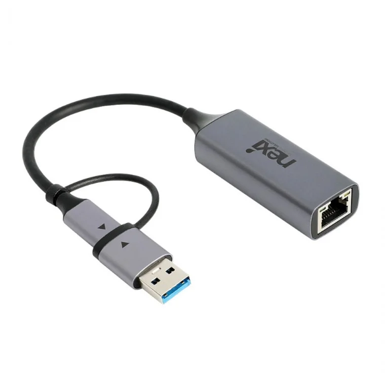 USB3.1-3.0 C타입 A타입 기가비트 랜카드 공유기 모뎀 연결 노트북 데스크탑 PC 컴퓨터 전송속도 5GBPS