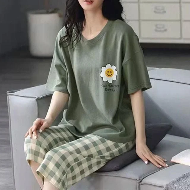 하루종일 편안한 반팔 파자마 세트 14종 골라담기