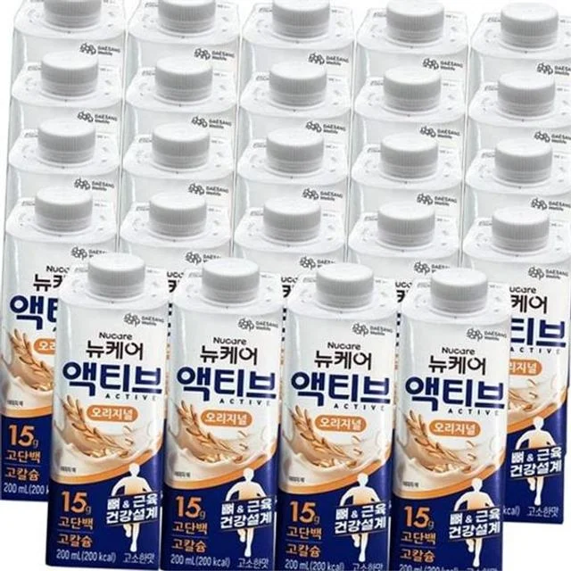 고단백 영양 간식 성인 영양 음료 음료형 뉴케어 어르신 성장기 활동량 오리지널 단백질 고칼슘 수험생