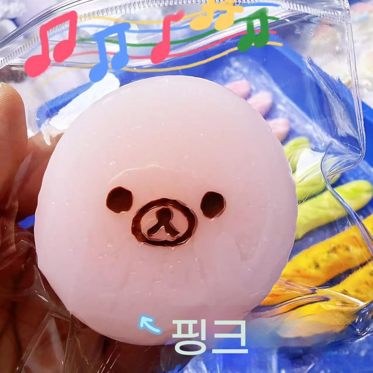 실리콘 곰 무우 쥐어짜기 말랑이 슬랑이 주물럭 상세4