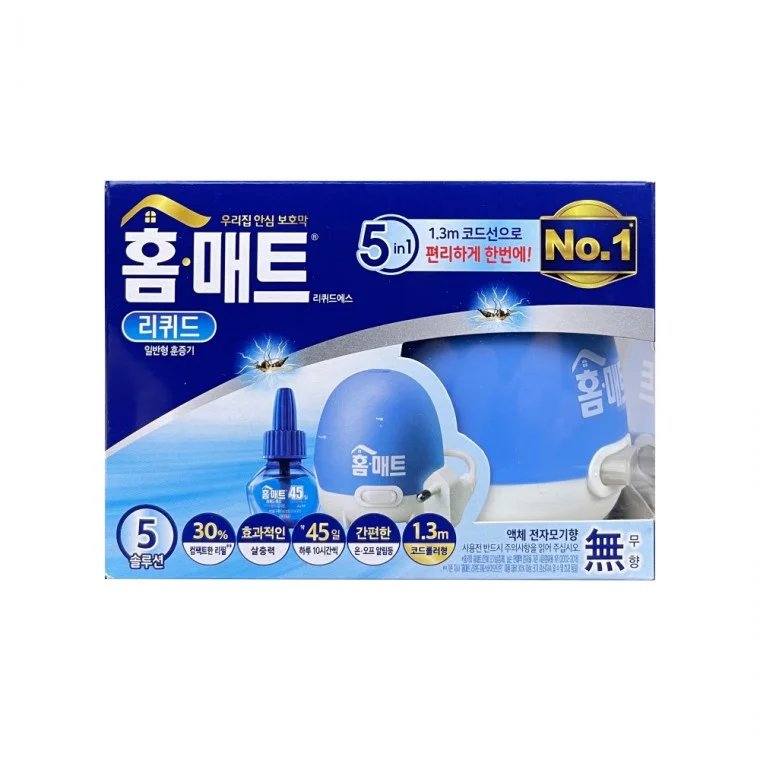 홈매트 리퀴드에스 일반형 훈증기(훈증기+리필) - D