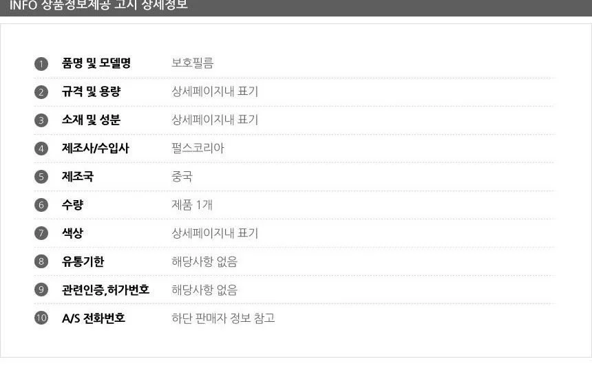 아이패드 7세대 10.2 고투명 액정 보호필름 2매 상세4