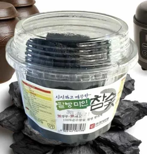 참숯 탈취제 210g 제습숯 공기정화숯 공기청정숯
