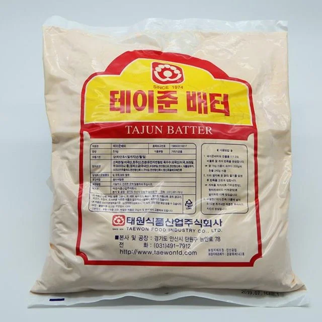 태원 테이준 배터 5kg 치킨 치킨튀김가루 튀김반죽가루 대용량튀김가루