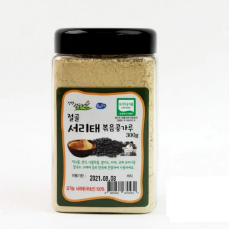 서리태볶음콩가루 절골 300g 가공식품 베이킹재료 레시피 콩가루