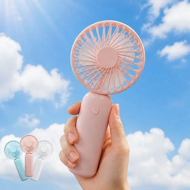 휴대용 핸디선풍기 초경량 충전식 3color