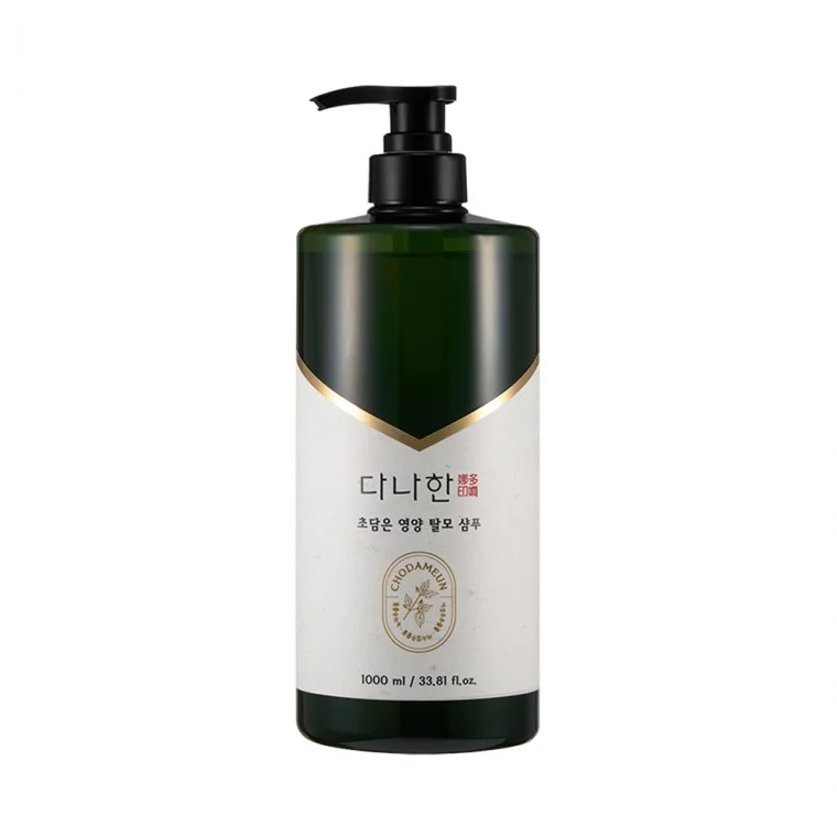 다나한 초담은 영양 탈모 샴푸 1000ml 어성초 두피케어 손상모발 기능성샴푸