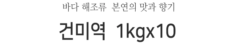 건미역 1kgx10봉 상세2