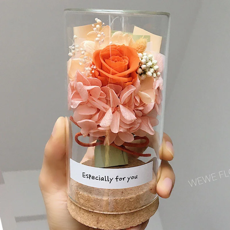 아마존 장미꽃 선물세트 발렌타인데이 드라이플라워 꽃 생일선물 상세4