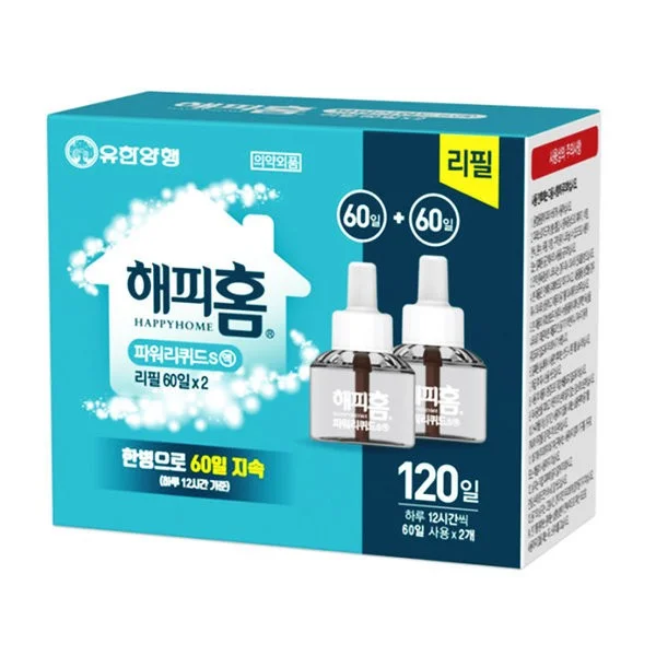 해피홈 파워리퀴드S 리필 60일x2개