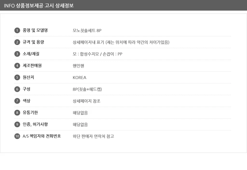 미세모 칫솔세트 칫솔모작은칫솔 헤드작은칫솔 상세8