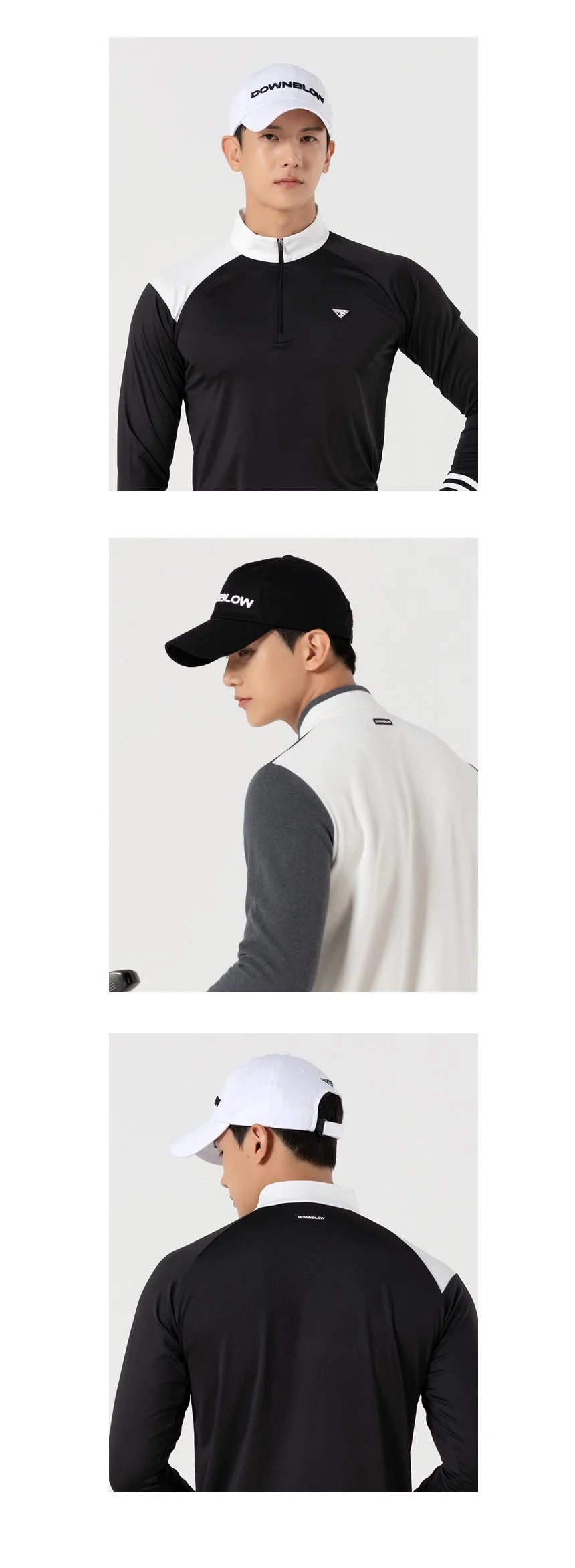 남성 골프캡 골프라운드모자 골프선캡 골프썬바이저 상세4