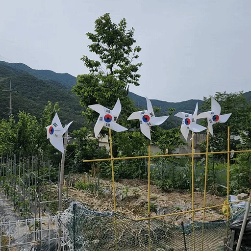 조립식 태극기 왕바람개비 상세2