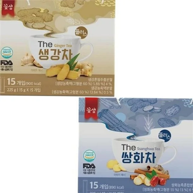 쌍화차 선물 쌍화차 티백 겨울철 파우치 따뜻한 혼합 스틱 전통차 건강 간편 생강